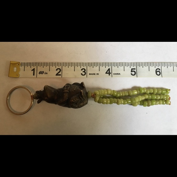 Brass Frog Festival  Semi -Precious beads - Picture 6 of 7